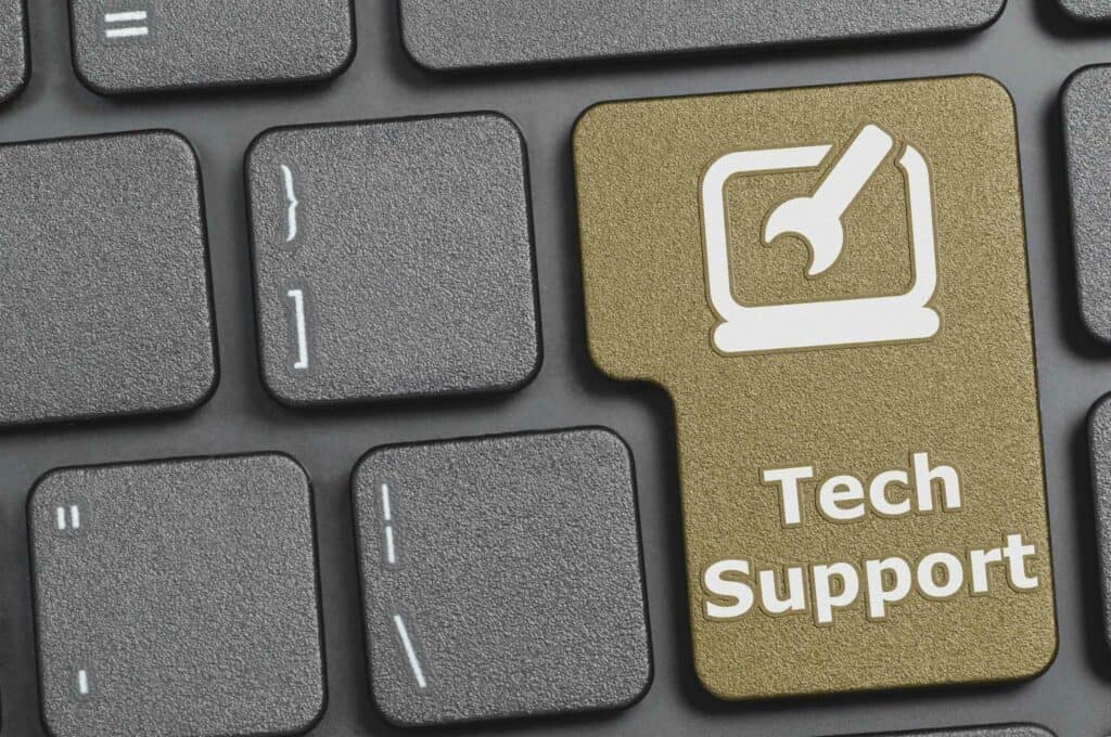 remote tech support & I.T. support image